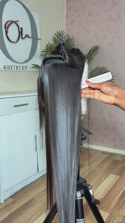 Wig refresh and style